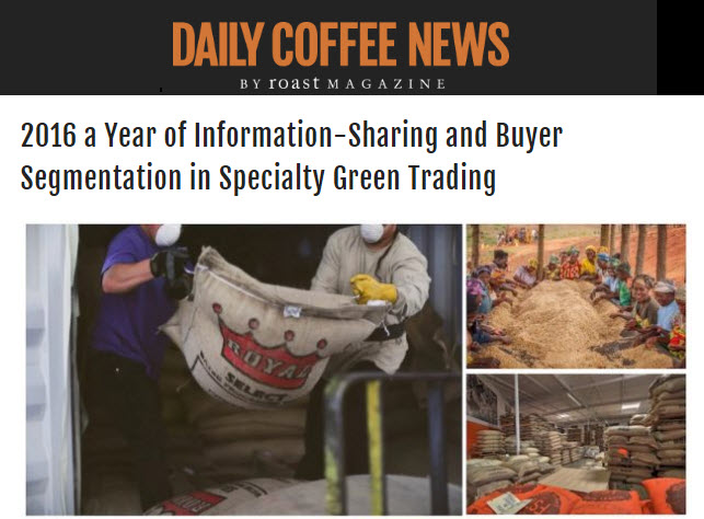 Daily Coffee News Includes Datamyne in 2016 Coffee Trade Highlights