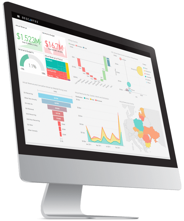 descartes datamyne software showing international trade database insight