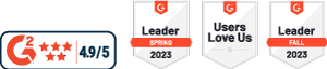 G2 Crowd Badges fall 2023